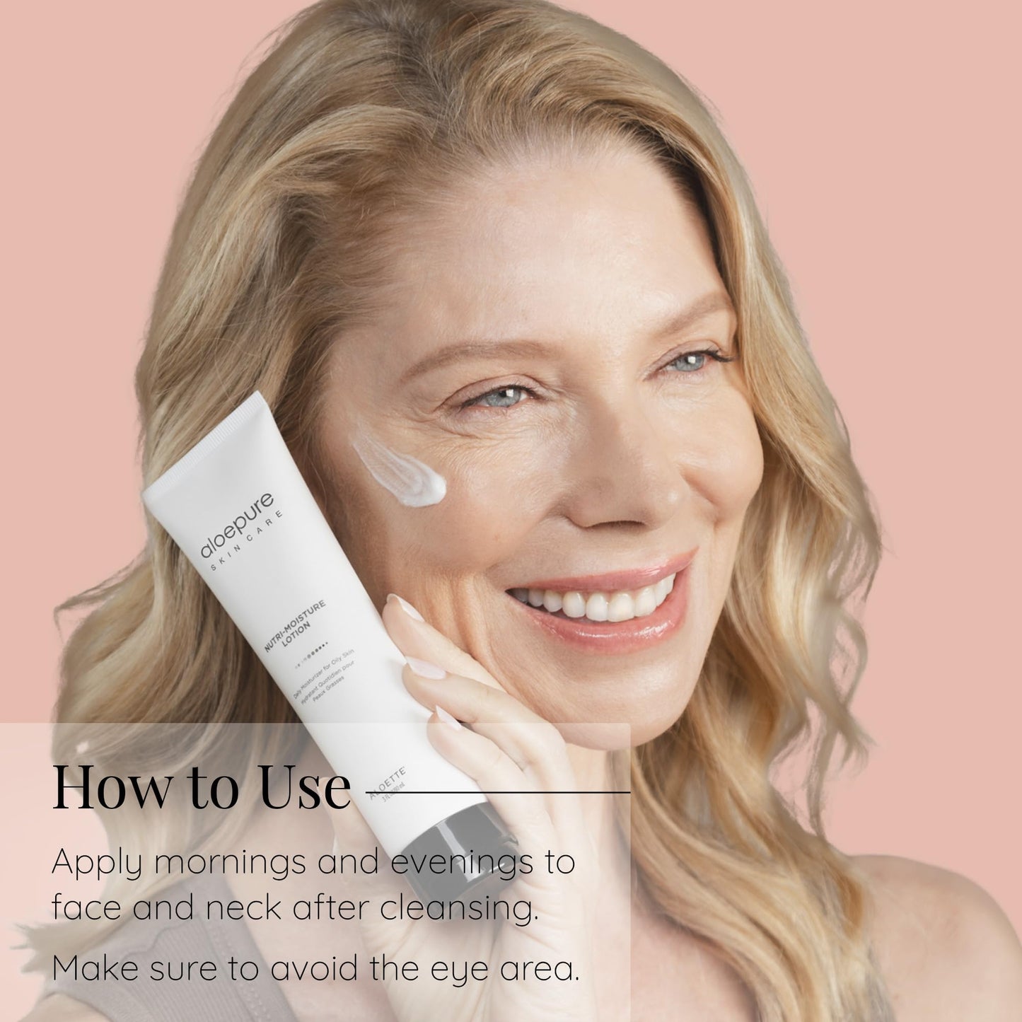 Aloette Facial Moisturizer for Oily & Irritable Skin, Nutri Moisture Lotion - Lightweight Daily Moisturizer for Uneven Skin Tone, Breakouts & Acne Beauty & Personal Care Aloette