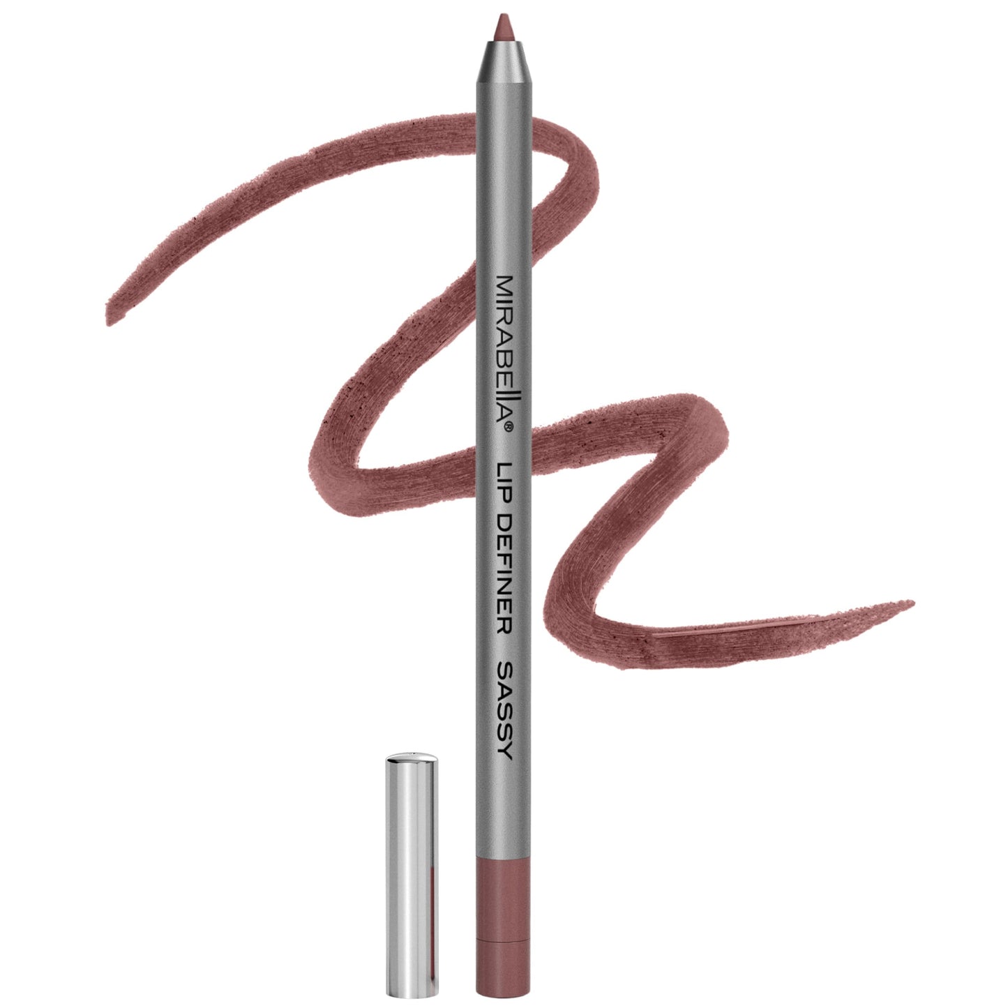 Mirabella Line & Define Lip Definer Lip Pencil, Smoothing & Moisturizing Retractable Lip Liner with Long-Lasting & Ultra-Creamy Formula, Antioxidants Beauty & Personal Care Mirabella