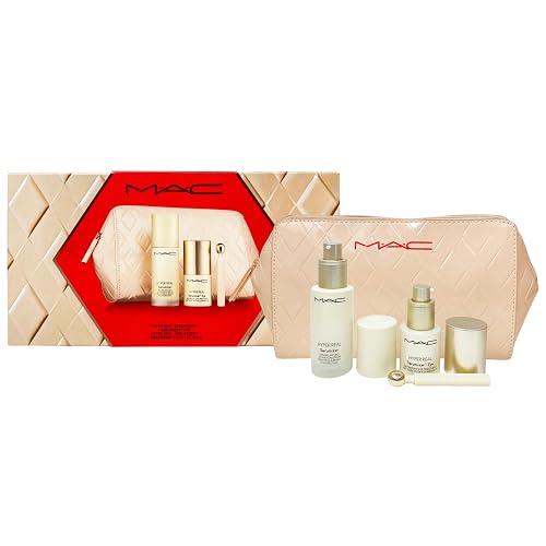 M·A·C Cosmetics Holiday Exclusive Hyper Real Radiant Face and Eye Skin Care 4 Piece Kit Beauty & Personal Care MAC