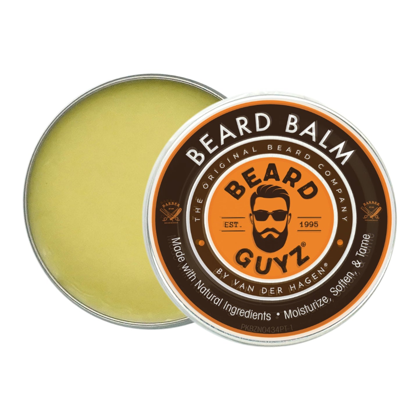 Beard Guyz Beard Balm - Beard Conditioner and Styler for Men, Softens, Tames, and Moisturizes Facial Hair, 3 oz Beauty & Personal Care Beard Guyz