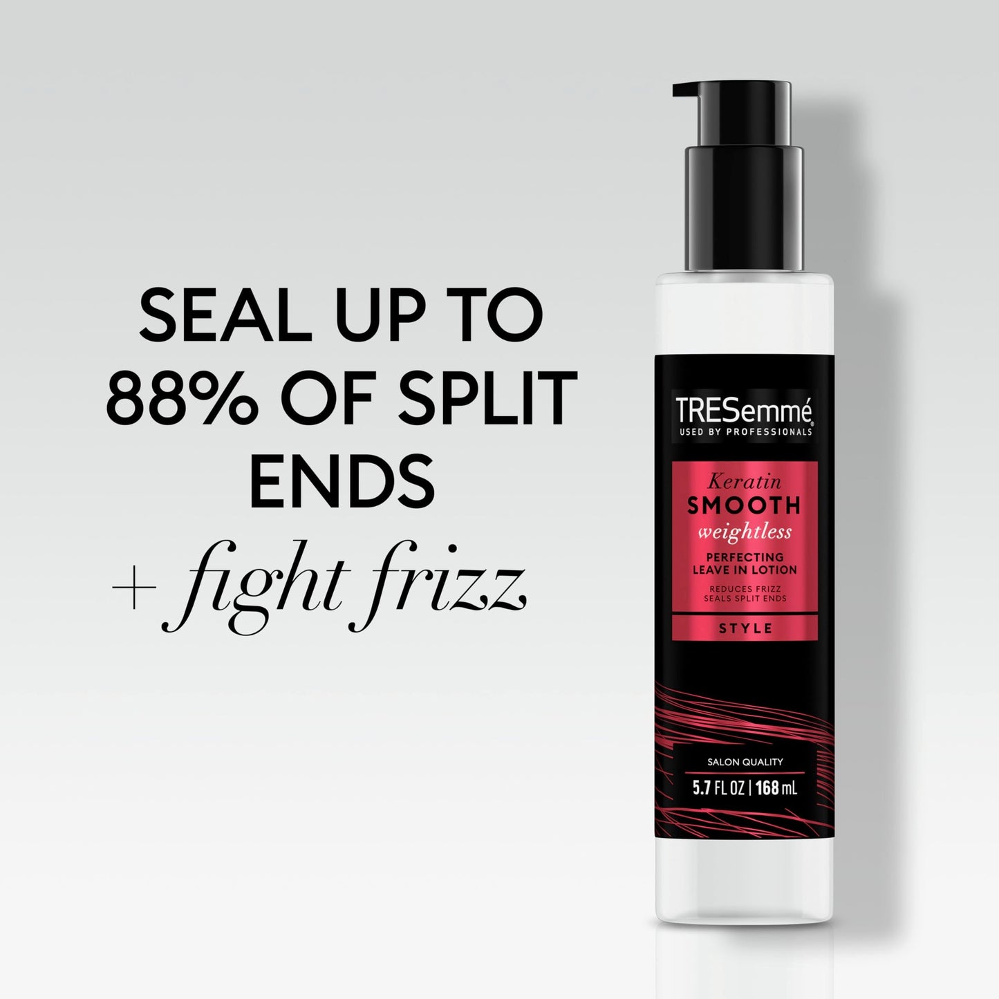 TRESemmé Perfecting Leave-In Lotion Keratin Smooth for Reducing Frizz & Sealing Split Ends, Weightless, 5.7 oz Beauty & Personal Care TRESemmé