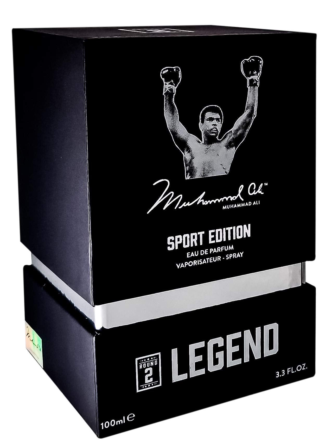 Muhammad Ali Round 2 Legend Collection Eau De Parfum 3.3 oz Spray Beauty & Personal Care Muhammad Ali
