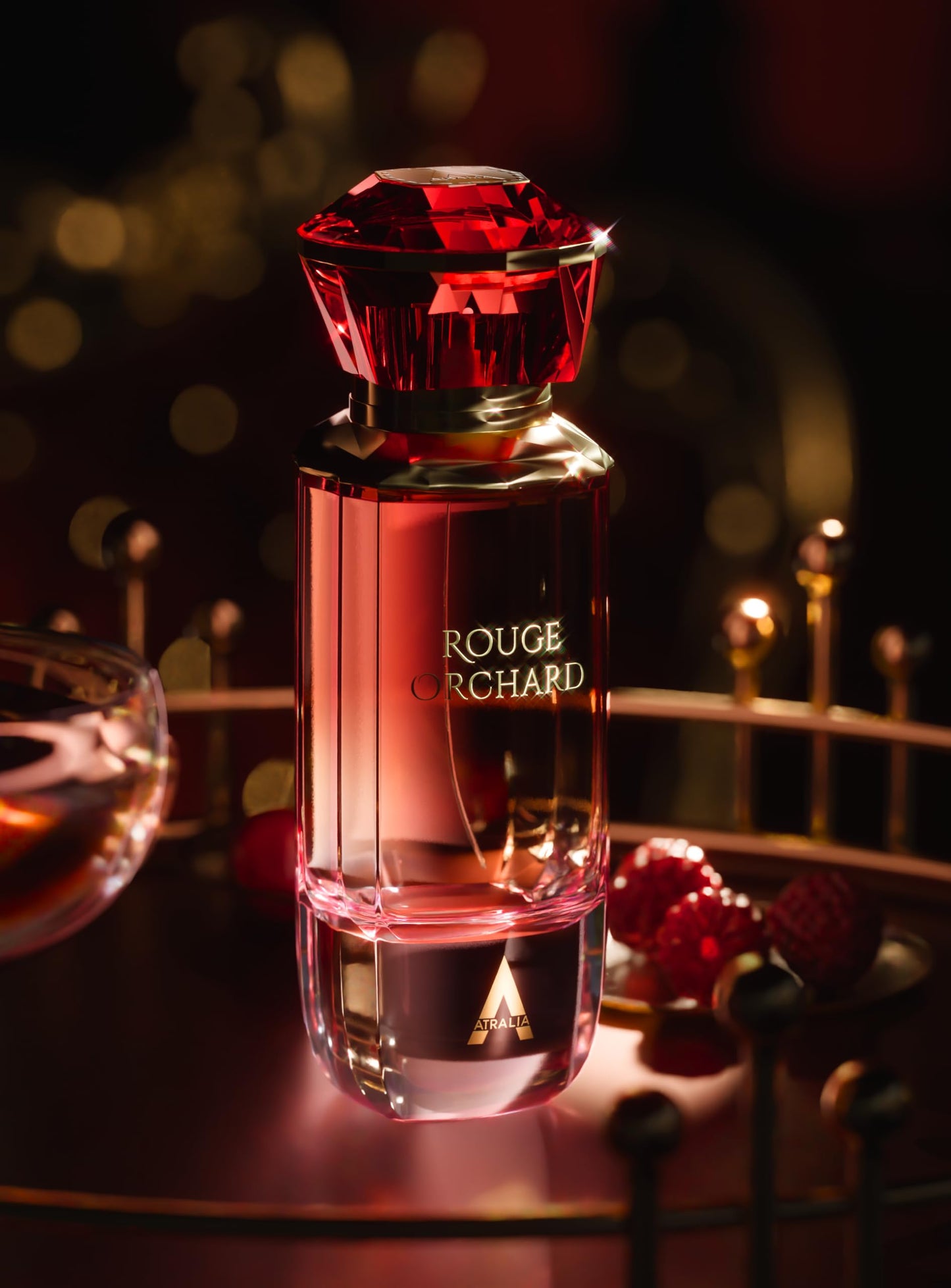 Atralia Rouge Orchard Eau de Parfum 100ml - Fruity Floral Perfume for Women, Raspberry, Rose, Cherry, Vanilla & Patchouli, Long Lasting Elegant Beauty & Personal Care Atralia