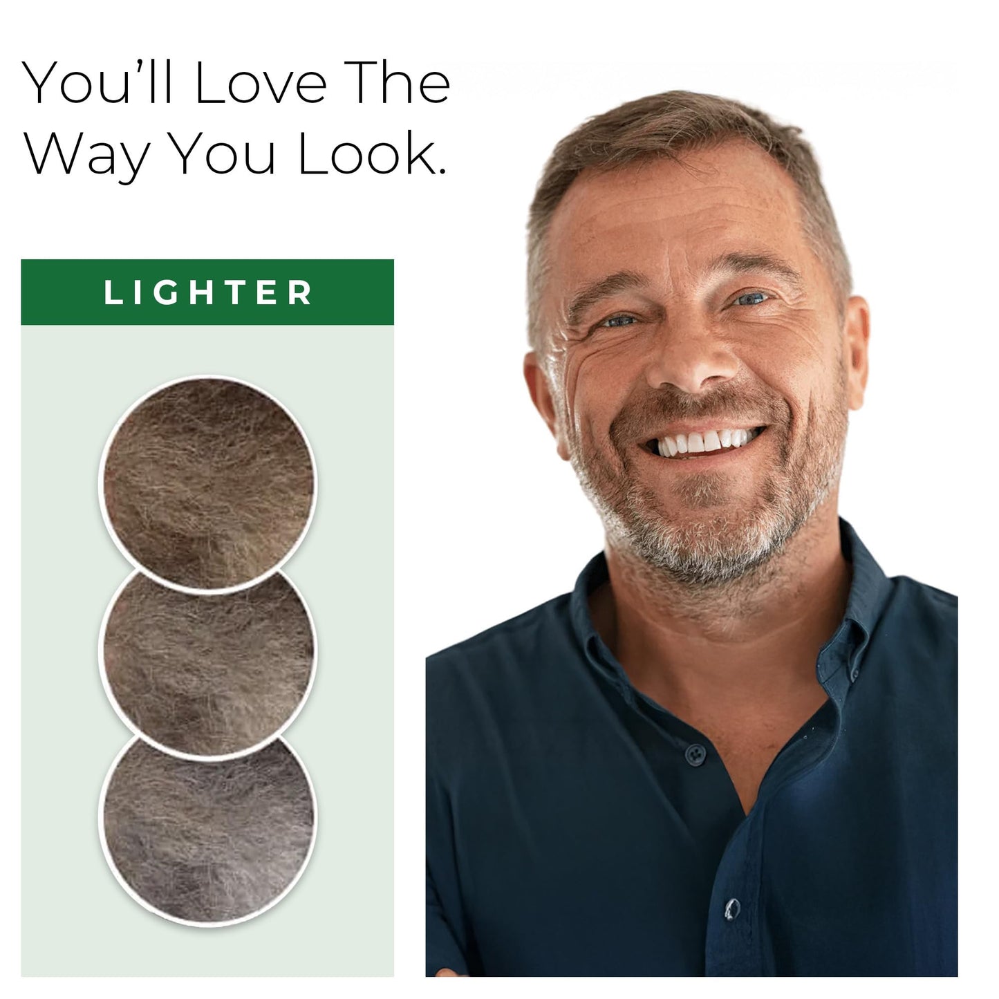 Simpler Partial Coverage Men's Hair Color Color Box - Permanent Beard and Mustache Dye - Ammonia-Free Beard Hair Dye - Fast Gray Blending - Salt Beauty & Personal Care SIMPLER HAIR COLOR