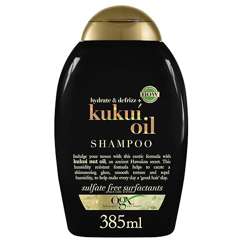 OGX Hydrate + Defrizz Kukui Oil Shampoo, 13 Ounce Beauty & Personal Care OGX