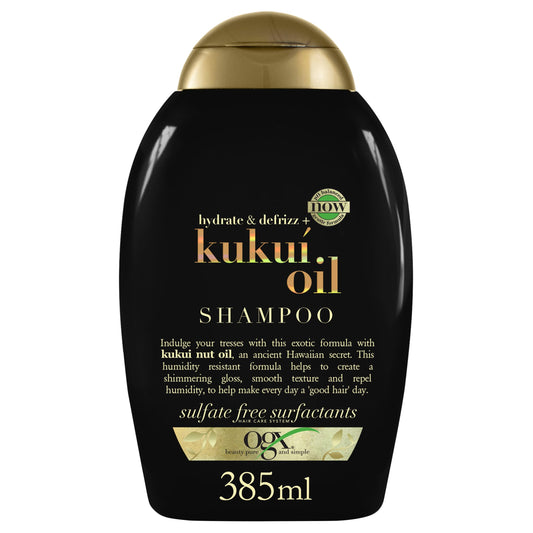 OGX Hydrate + Defrizz Kukui Oil Shampoo, 13 Ounce Beauty & Personal Care OGX