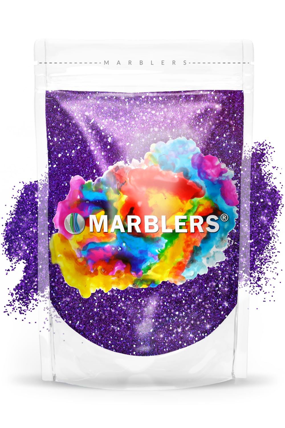 MARBLERS Twinkle Glitter [Amethyst] 3oz (85g) | Fine | Non-Toxic, Vegan, Cruelty-Free | Face, Body, Eyeshadow, Hair, Festival, Party Makeup | Nail Beauty & Personal Care MARBLERS