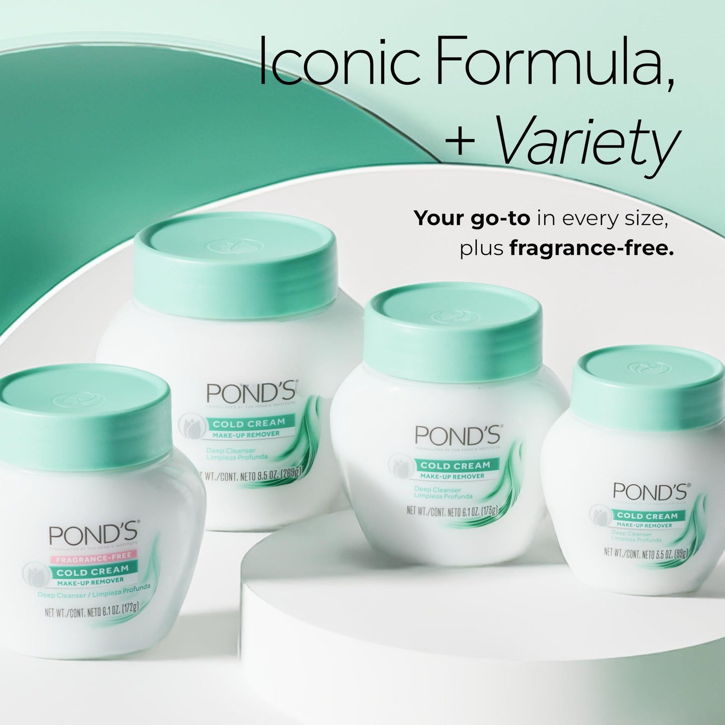POND’S Cold Cream Cleanser 6.1 oz – Fragrance-Free Makeup Remover & Deep Facial Cleanser | Moisturizing, Non-Comedogenic, Dermatologist Tested Beauty & Personal Care POND'S