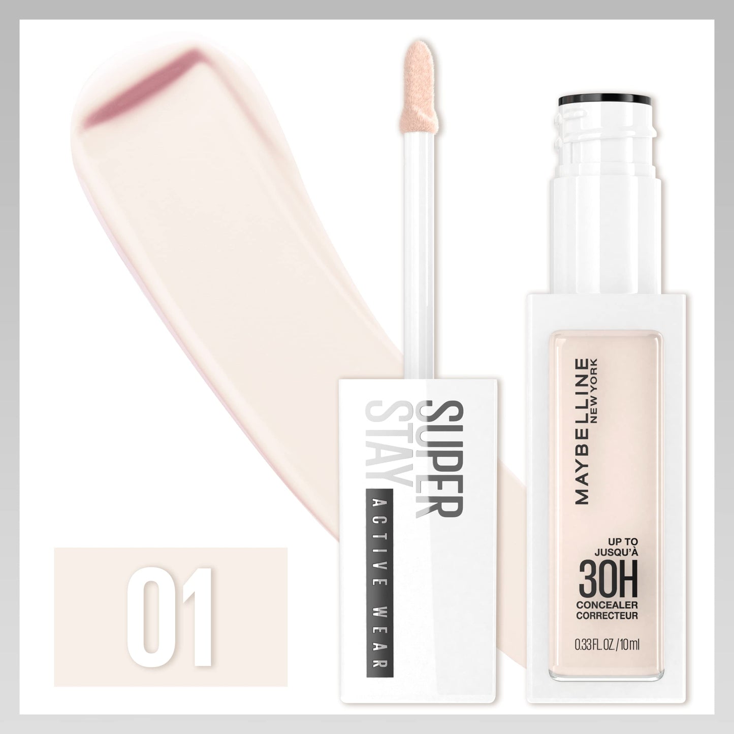 Maybelline Super Stay Liquid Concealer Makeup, Full Coverage Concealer, Up to 30 Hour Wear, Transfer Resistant, Natural Matte Finish, Oil-free Beauty & Personal Care MAYBELLINE