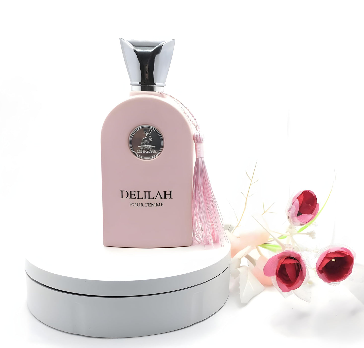 Lattafa Maison Alhambra Delilah Pour Femme Eau de Parfum Spray for Women, 3.4 Ounce / 100 ml Beauty & Personal Care Lattafa