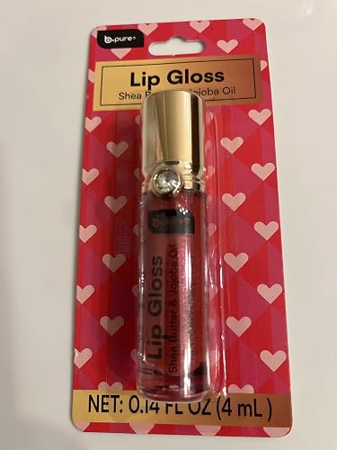b.pure Lip Gloss with Shea Butter and Jojoba Oil, 0.14 FL OZ (4mL) Beauty & Personal Care b.pure