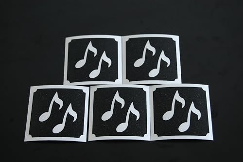 Music Notes Make Up Stencil- 5 Pack Beauty & Personal Care DIRECTGLOW LLC