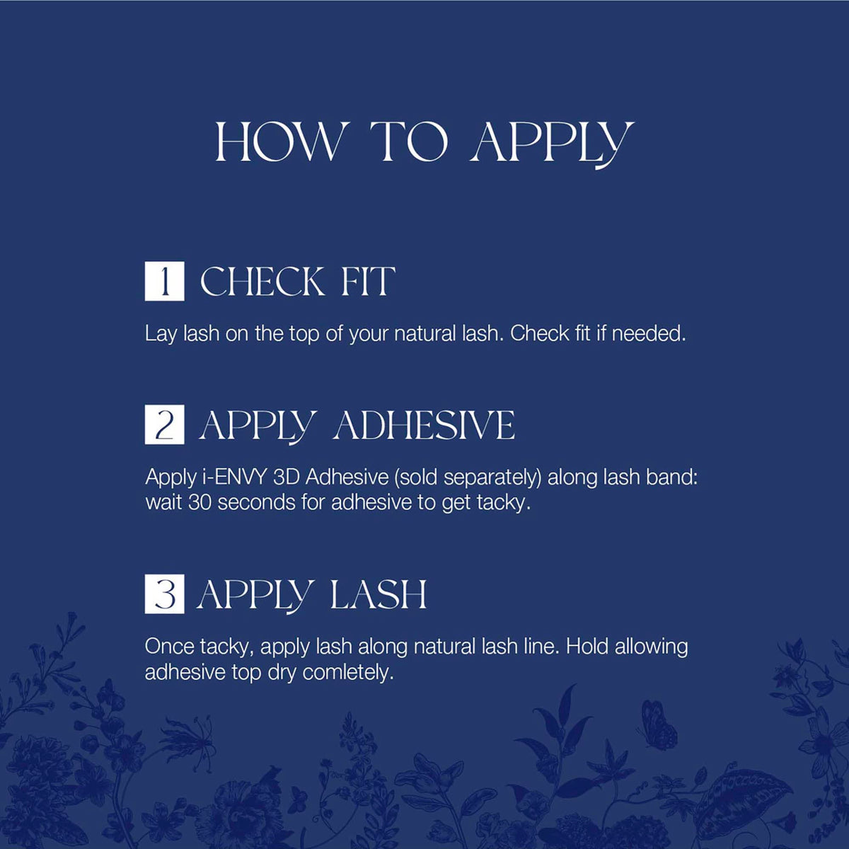 iEnvy Emflowered Natural Blooming Effect Fake Eyelashes Flared 3D False Lashes (06) Beauty & Personal Care i•ENVY