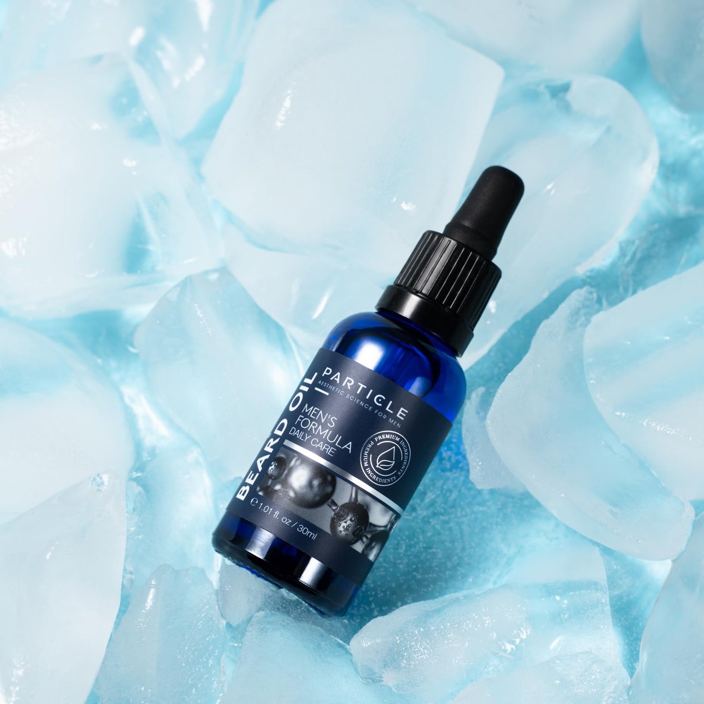 Particle Beard Oil - Soft and Itch-Free Formula with 6 Natural Oils, Argan Oil to Soften, Groom and Soothe Dry Skin (1 Oz) Beauty and Personal Care Particle
