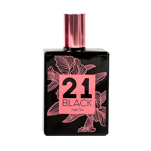 Rue 21 21 Black Eau De Parfum Women's Perfume Spray - 1.7 fl oz (50 ml) Beauty & Personal Care Rue 21