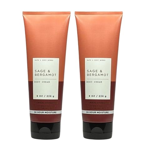 Bath & Body Works Ultimate Hydration Body Cream Pack of 2 (Sage Bergamot),8.0 fluid_ounces Beauty & Personal Care Bath & Body Works