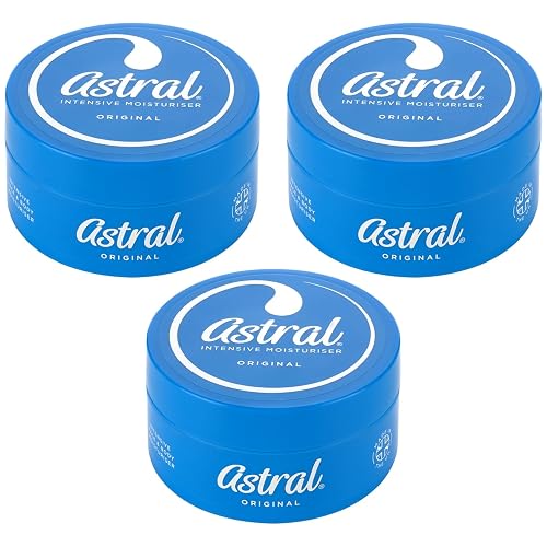 THREE PACKS of Astral Cream x 200ml by Astral Beauty & Personal Care ASTRAL