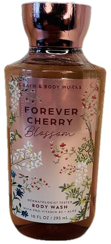 Bath & Body Works Forever Cherry Blossom Body Wash - Soft Floral Daily Shower Gel Beauty & Personal Care Bath & Body Works