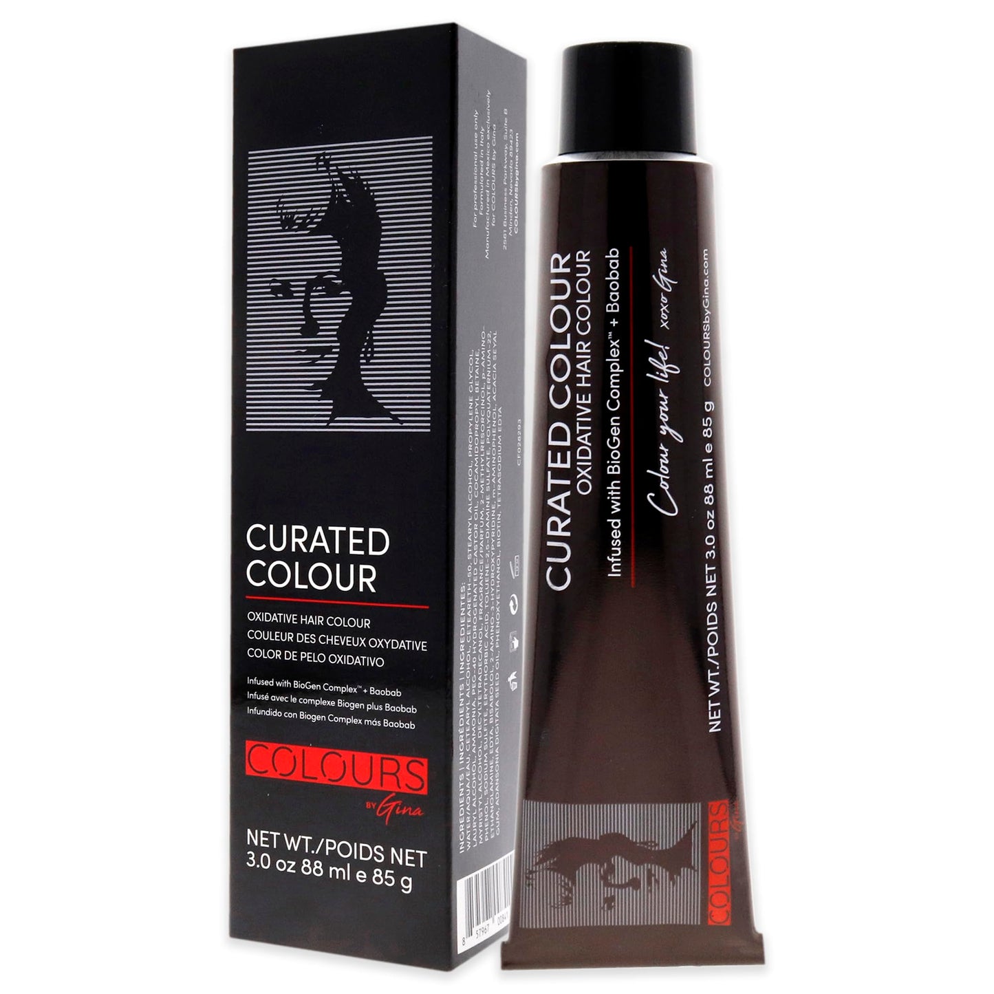 Colours By Gina Curated Colour - 8.3-8G Light Golden Blonde by Colours By Gina for Unisex - 3 oz Hair Color Beauty & Personal Care Colours By Gina