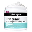 Neutrogena Ultra Gentle Face & Body Moisturizing Cream, Nourishing Face & Body Lotion Moisturizer for Normal to Sensitive Skin Leaves Skin Feeling Beauty & Personal Care Neutrogena