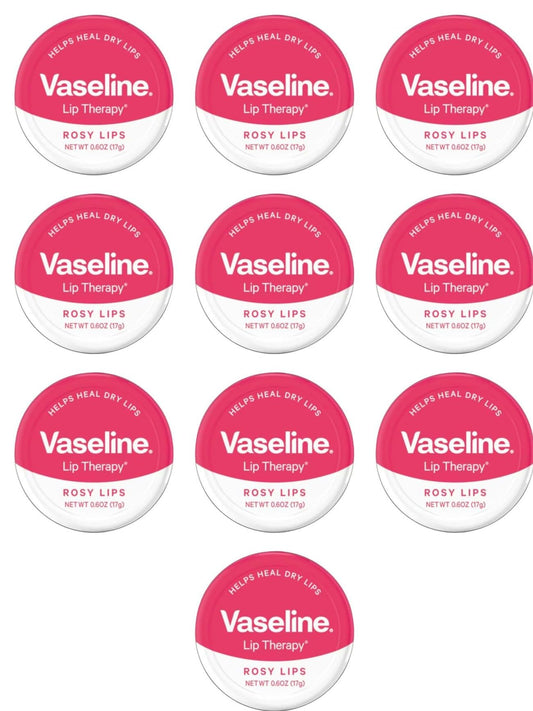 Vaseline Lip Therapy Lip Balm, Rosy Lips 0.6 oz (Pack of 10) Beauty and Personal Care Vaseline