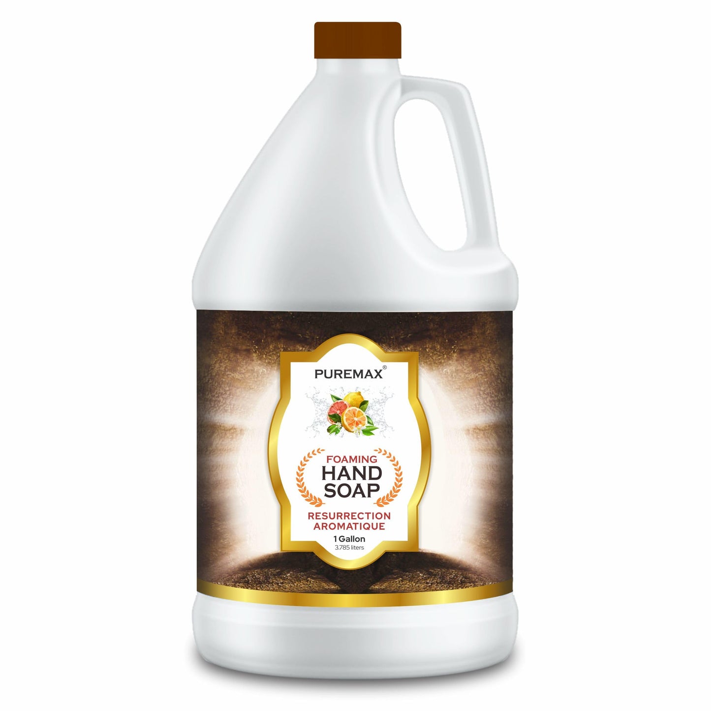 Puremax Foaming Hand Soap Refills with Essential Oils | Resurrection Aromatique | Citrus Smell | Gentle, Moisturizing | Biodegradable Formula | Made Beauty & Personal Care Puremax