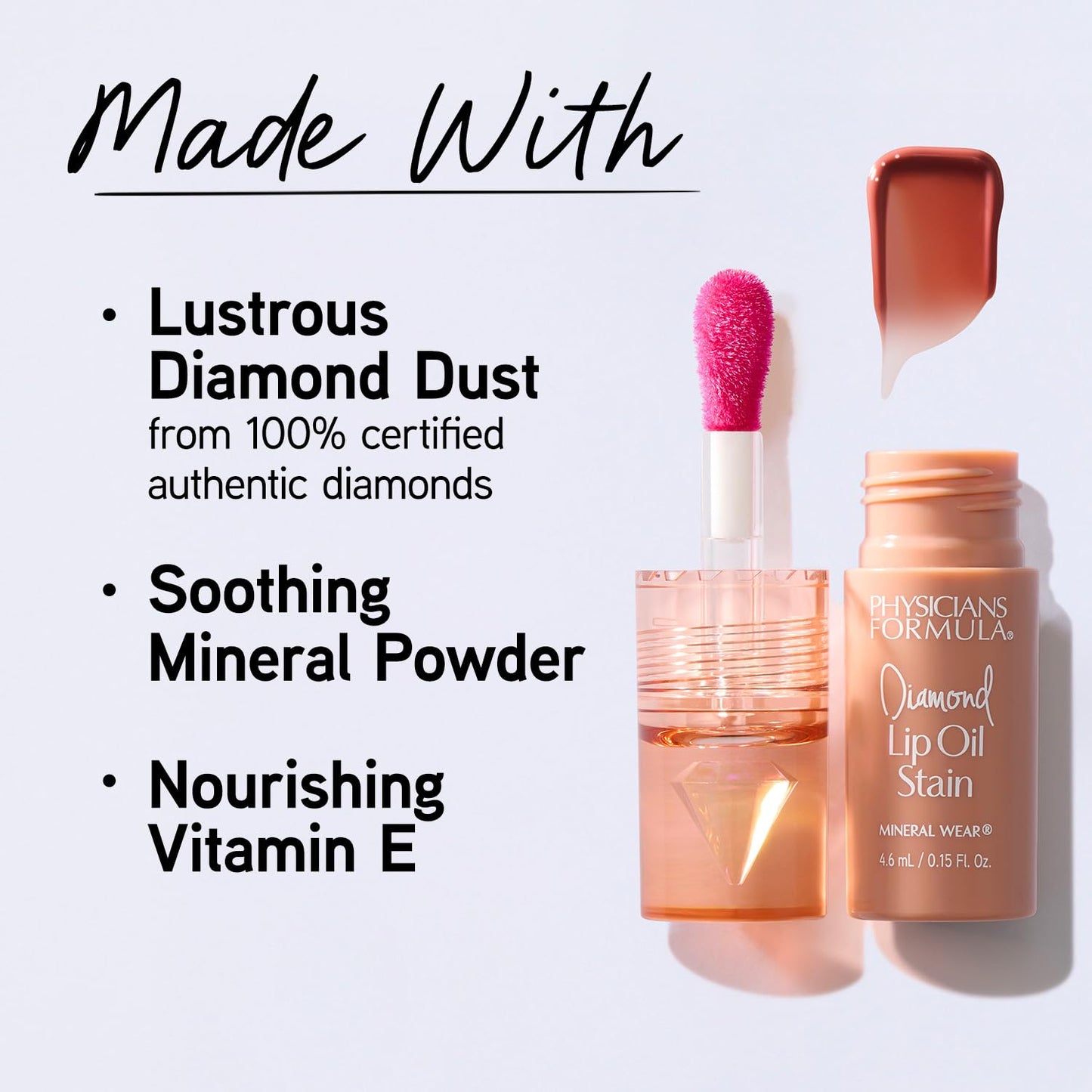 Mineral Wear® Diamond Lip Oil Stain Beauty & Personal Care Physicians Formula
