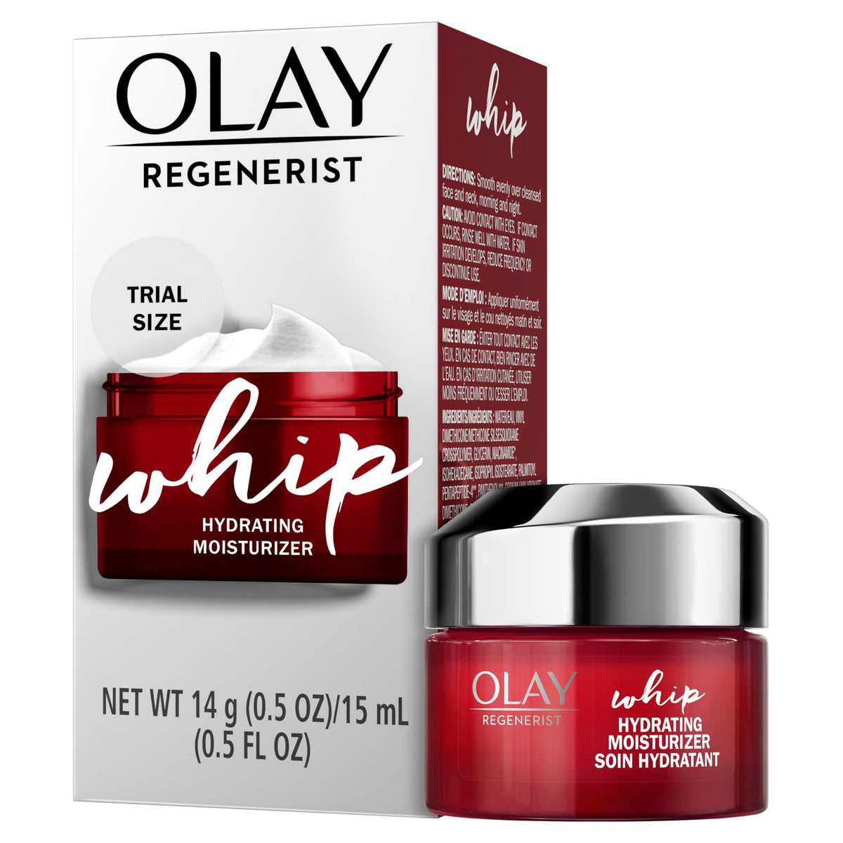 New Olay Regenerist Whip Face Moisturizer, Trial Size 0.5 Oz Beauty & Personal Care Olay