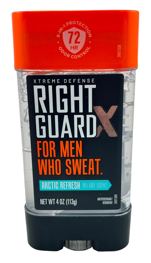 Right Guard Xtreme Defense Arctic Refresh Gel 4 Ounce Men Beauty and Personal Care Right Guard
