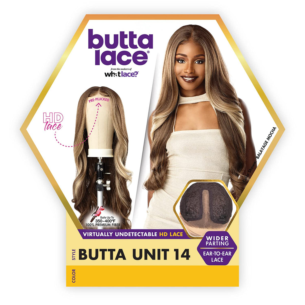 Sensationnel Butta LaceWig-Unit 14, BALAYAGECHOCOLATE