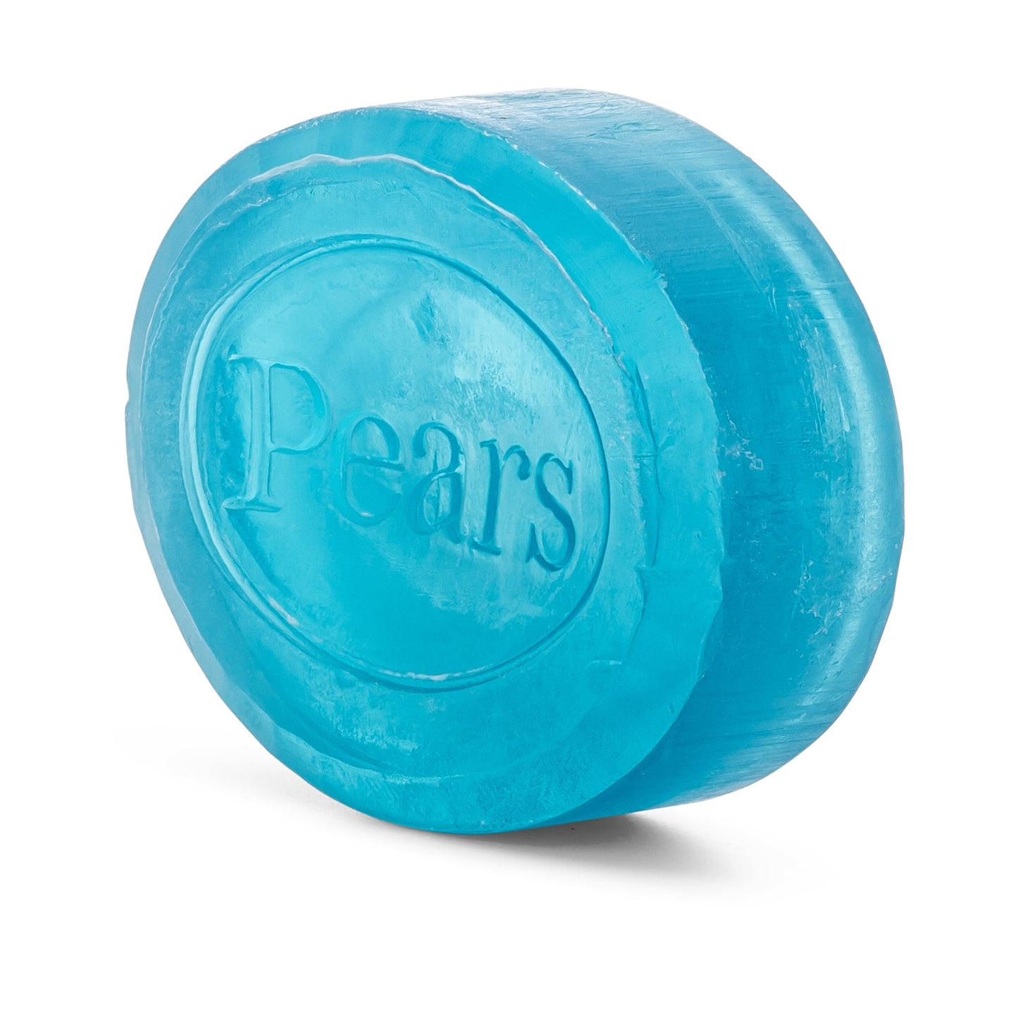 Pears Pure and Gentle with Glycerin and Mint Extracts - Transparent Soap Bar for Radiant Skin - Bar Soap for Women and Men - Blue - 2 pc Beauty & Personal Care Pears