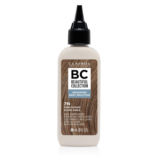 Clairol Professional Beautiful Collection Advanced Gray Solutions, 7N Sand Blonde, 3 oz. Beauty and Personal Care Clairol Professional Default Title