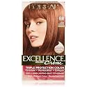 L'Oreal Paris Excellence Creme Triple Protection Hair Color, Light Auburn (Warmer) [6R] 1 ea (Pack of 6) Beauty & Personal Care L'Oreal Paris