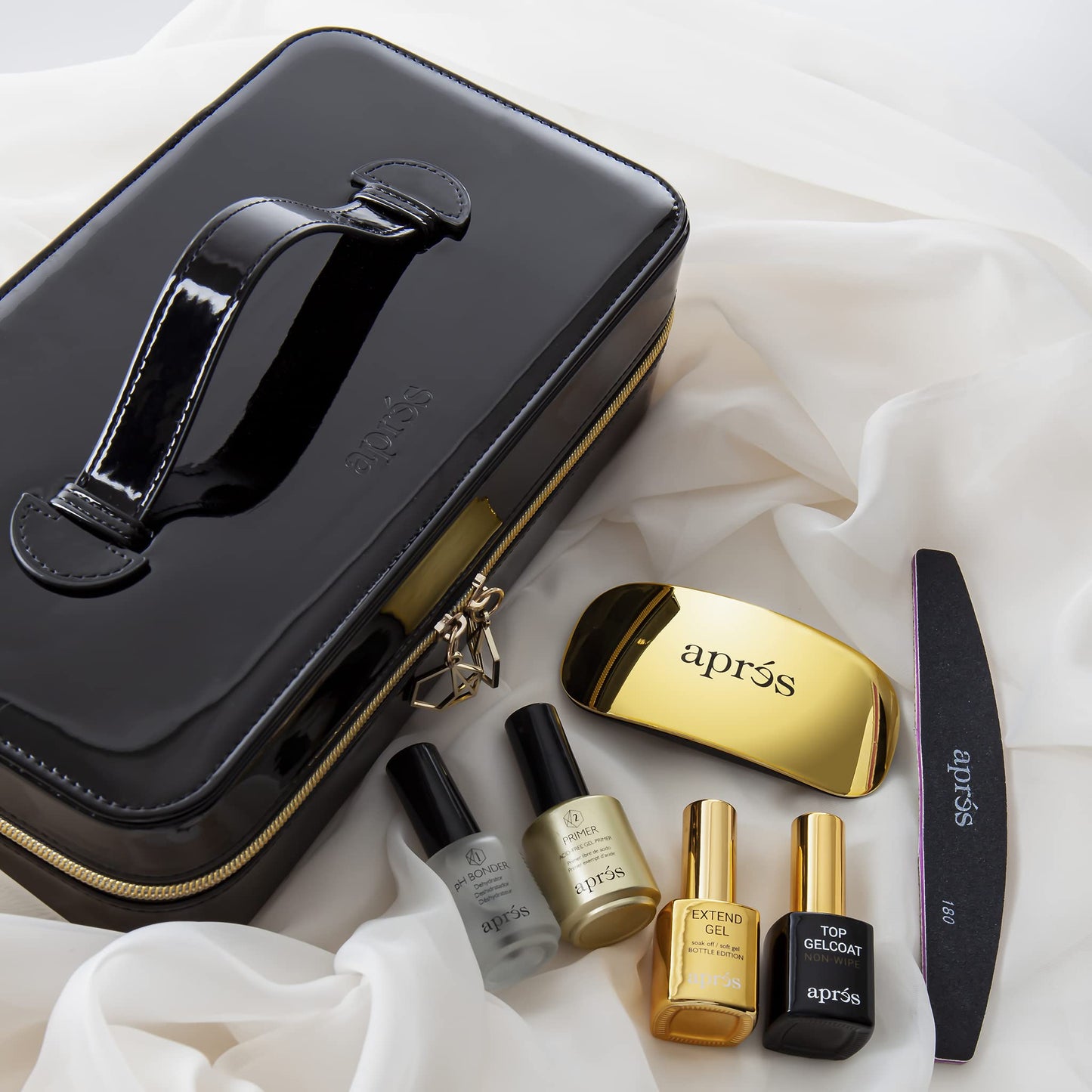 Apres Nail Gel-X Nail Extension Kit & Natural Round Short Box of Tips | Bundle Set | 500 Gel-X Tips | Premium Quality | 10 Sizes 0-9 | No Size 00 Beauty & Personal Care APRÉS