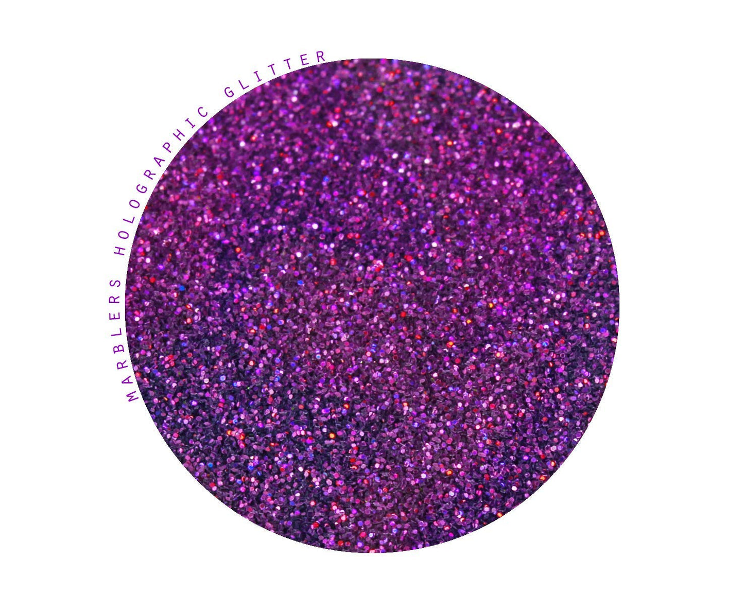 MARBLERS Holographic Face & Body Glitter [Holo Magenta] 0.18oz (5g) | Fine | Non-Toxic | Vegan | Cruelty-Free | Festival, Rave & Party Makeup | Eye Beauty & Personal Care MARBLERS