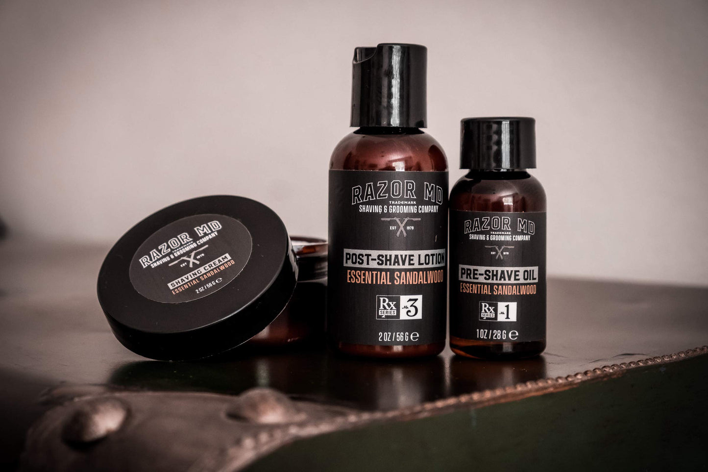Razor MD Mens Shaving Cream for Normal to Slightly Oily Skin, Shaving Tools & Accessories for Modern Men, Sandalwood 8 oz Beauty and Personal Care Razor MD