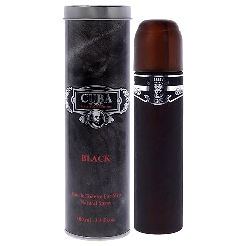 Cuba Black By Cuba For Men. Eau De Toilette Spray 3.3 Ounces Beauty & Personal Care Cuba