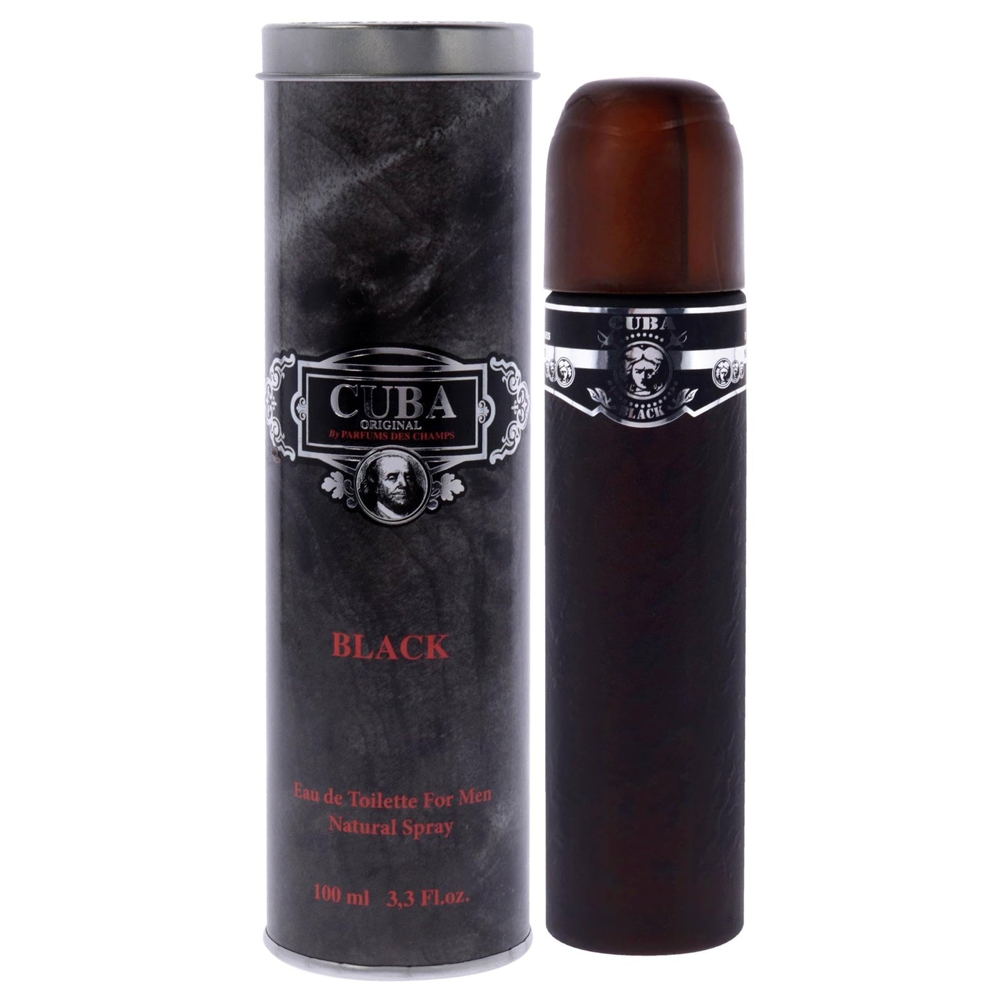 Cuba Black By Cuba For Men. Eau De Toilette Spray 3.3 Ounces Beauty & Personal Care Cuba