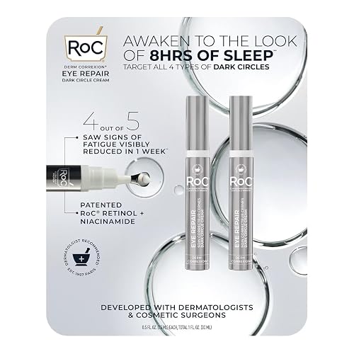 RoC Derm Correxion Eye Repair Dark Circle Cream Beauty & Personal Care RoC