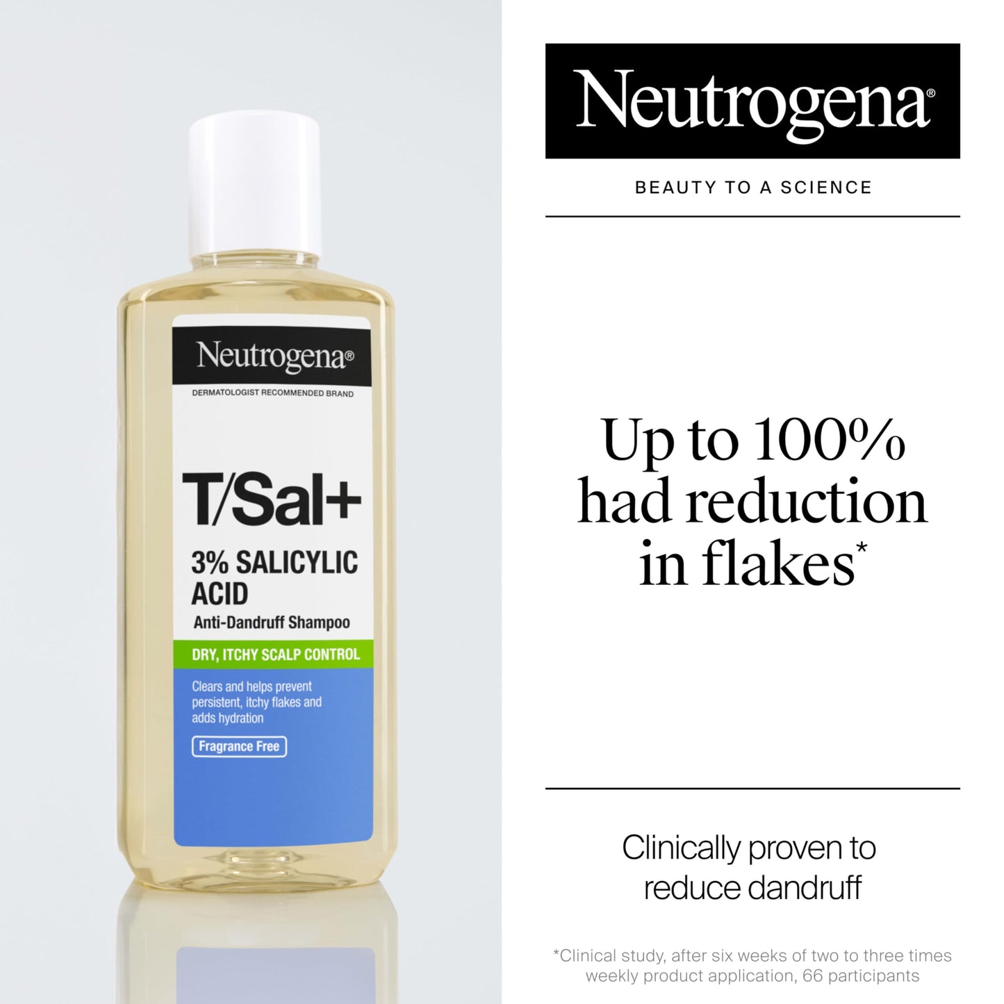 Neutrogena T/Sal 3% Salicylic Acid Anti-Dandruff Shampoo, Controls Scalp Build-Up & Relieves Itching & Flaking from Dandruff, Scalp Psoriasis Beauty & Personal Care Neutrogena