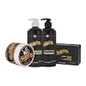 Suavecito Hair & Body Essentials Bundle: Firme Clay Hair Styling Pomade, Moisturizing Body Soap, Hydrating Shampoo & Nourishing Conditioner Beauty & Personal Care Suavecito