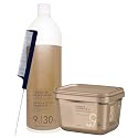 Blonde Me Lightener 9+ Bleach 450g with Blonde Me 9% / 30 Volume Developer 1L and Pin Tail Comb - Professional Hair Bleach Kit for Maximum Lift Beauty & Personal Care M Hair Designs
