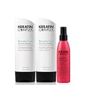 Keratin Complex - Keratin Care Retail Kit - Keratin Care Shampoo & Conditioner 13.8 oz each & 5 fl oz Keratin Obsessed Beauty & Personal Care Keratin Complex