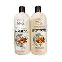 Duo shampoo & condicionador pro silk salon moracan argan adn coconut oil Beauty & Personal Care Pro silk salon