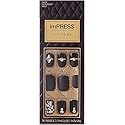 KISS imPRESS Press-On Nails Couture Collection Manicure Kit, ‘Lavish’, Patented Super-Hold Adhesive, 30 Fake Nails with 12 Accent Nails Beauty & Personal Care KISS