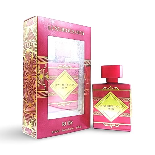 Secret Plus LUXURIOUS OUD RUBY Eau de Parfum, Woody Floral Fragrance with Apple, Rose, Jasmine, Vanilla, Moss, Patchouli Notes, 3.4 Fl Oz Beauty & Personal Care Secret Plus