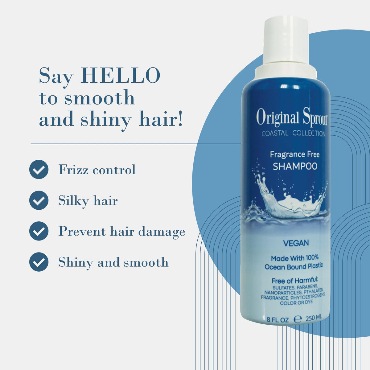 Original Sprout Coastal Collection Shampoo, 8 fl oz