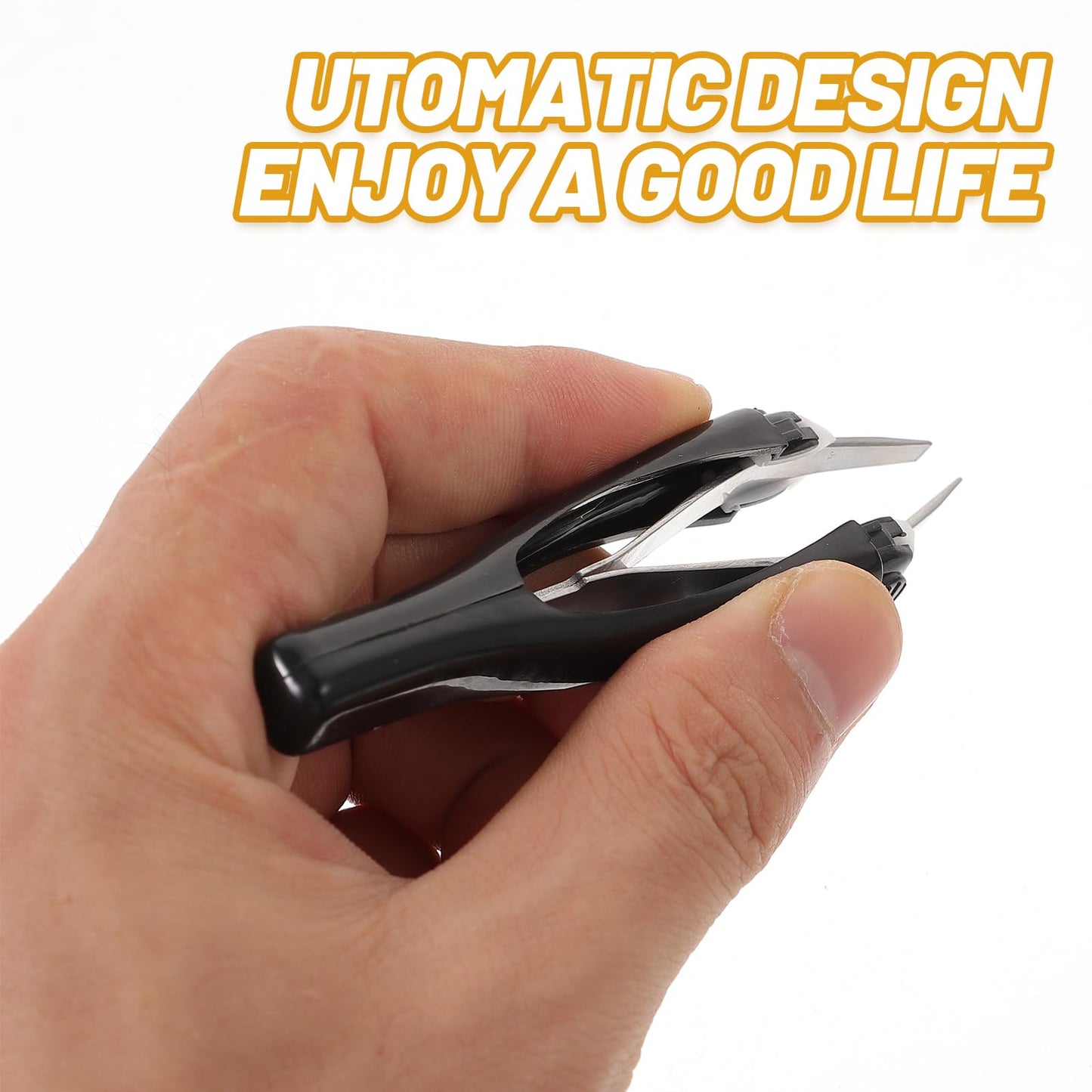 Lurrose Automatic Elastic Eyebrow Tweezer Retractable Tweezer for Eyebrow Removal (Color Random) Beauty & Personal Care Lurrose
