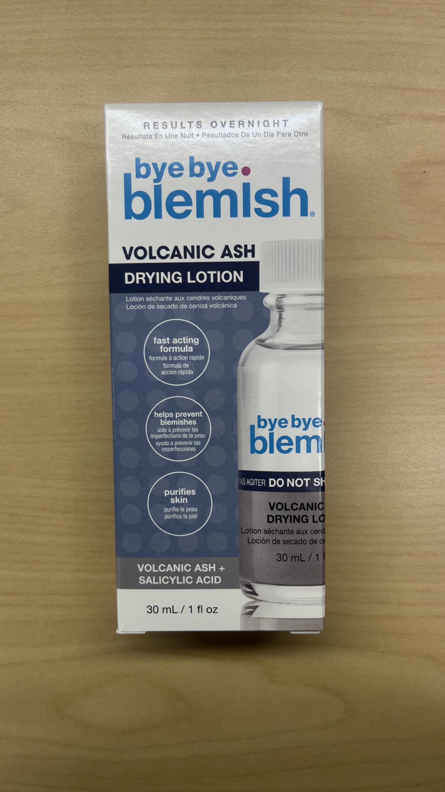 Bye Bye Blemish Drying Lotion Volcanic Ash | Acne Drying Solution To Assist With Blemish Prevention | 1 Fl. Oz. Beauty & Personal Care Bye Bye Blemish