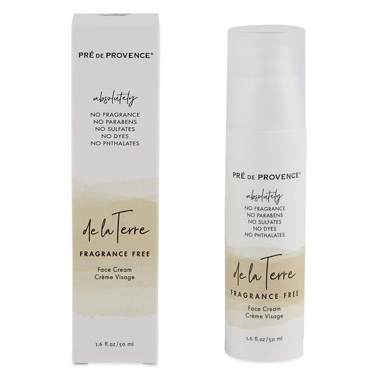 De La Terre All Natural Sensitive Skin Collection Fragrance Free, Moisturizing & Hydrating, Face Cream, 50 ML Beauty & Personal Care De La Terre